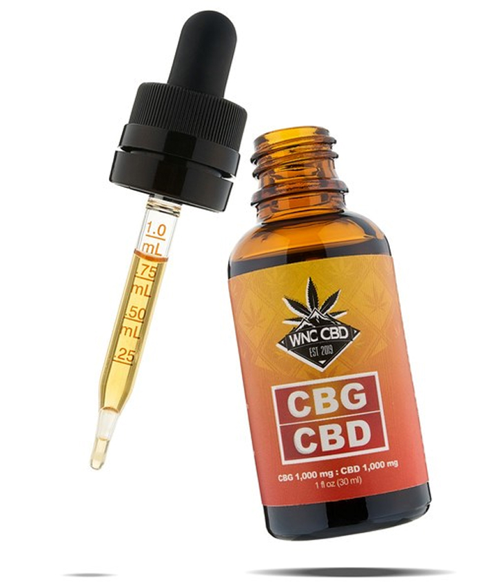CBG + CBD Oil Tincture (1:1 Ratio) – 2000mg