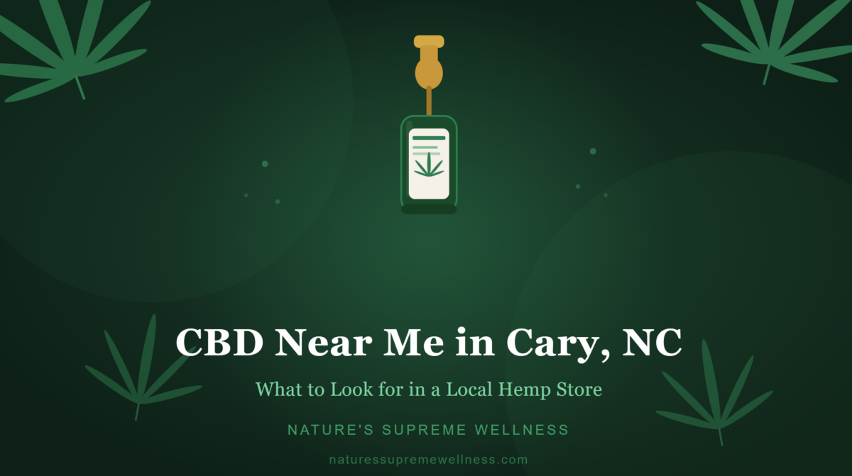 CBD Near Me in Cary, NC