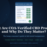 COA-verified CBD products