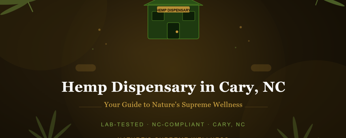 Hemp Dispensary in Cary