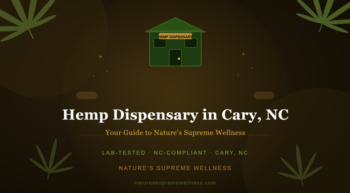 Hemp Dispensary in Cary