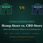 hemp store vs CBD store: What's the Difference? (And Where to Go in Cary)