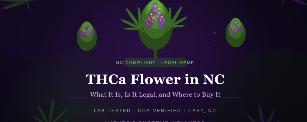 THCa flower in NC