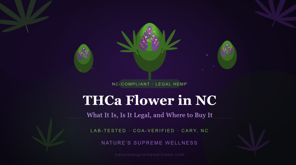 THCa flower in NC